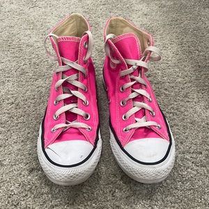Chuck Taylor Hot Pink all star classic High top Converse